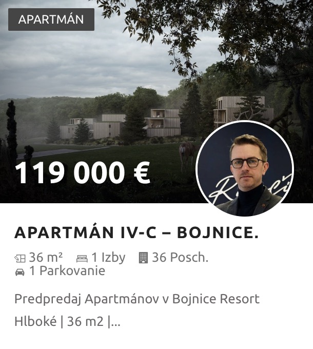 Predaj apartmánu v Bojniciach